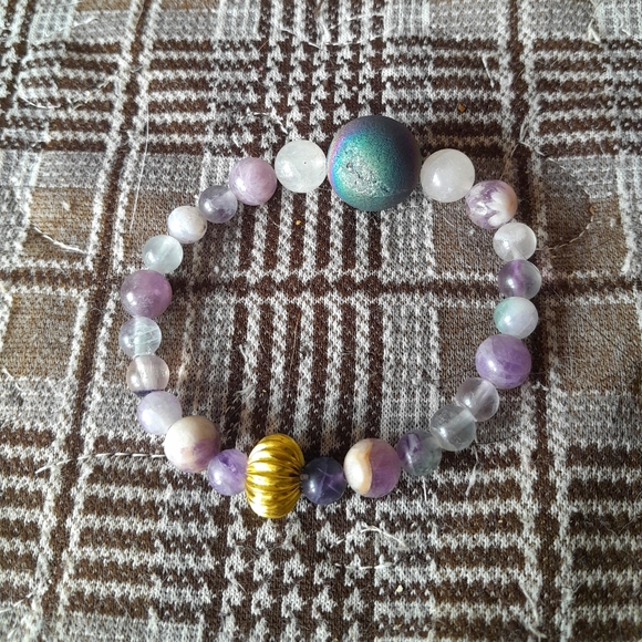 Cosmic Handmade Stone Bracelet - Picture 3 of 6